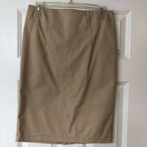 Women’s Willi Smith Tan Pencil Skirt